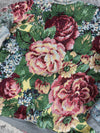 Manteau en tapisserie design unique vintage fait main upcyclé retravaillé tissé taille XL n•439