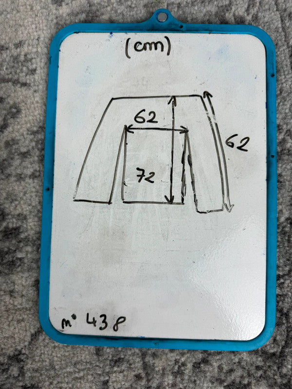 Manteau en tapisserie design unique vintage fait main upcyclé retravaillé tissé taille XL n•438