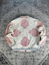 Manteau en tapisserie design unique vintage fait main upcyclé retravaillé tissé taille M n•435