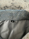 Manteau en tapisserie design unique vintage fait main upcyclé retravaillé tissé taille M n•433