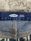 Pantalon baggy en tapisserie design unique vintage fait main upcyclé retravaillé taille 34US n•413