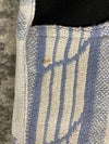Pantalon baggy en tapisserie design unique vintage fait main upcyclé retravaillé taille L n•419