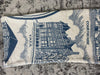Pantalon baggy en tapisserie design unique vintage fait main upcyclé retravaillé taille M n•420