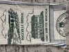 Pantalon baggy en tapisserie design unique vintage fait main upcyclé retravaillé taille M n•420