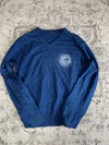 Sweat pull skater handmade streetwear style goth emo alt y2k peinture crewneck hiphop XL n•387