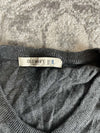 Sweat pull skater handmade streetwear style goth emo alt y2k peinture crewneck hiphop S n•389