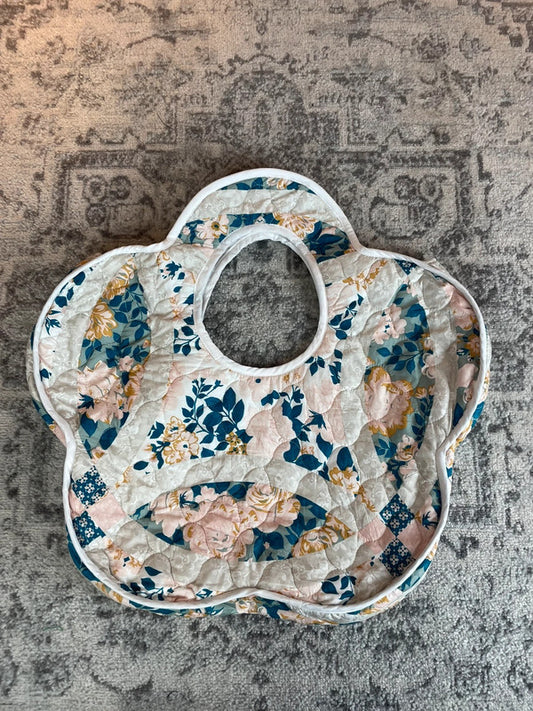 Sac fourre tout en toile matelassé en forme de fleur handmade upcyclé retravaillé premium n•350