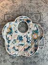 Sac fourre tout en toile matelassé en forme de fleur handmade upcyclé retravaillé premium n•350