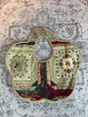 Sac fourre tout en toile matelassé en forme de fleur handmade upcyclé retravaillé premium n•352