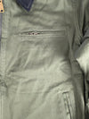 Veste Harrington matelassé en toile design streetwear y2k vintage hip-hop fait main taille M n•451