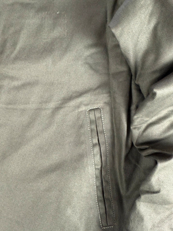 Veste Harrington matelassé en toile design streetwear y2k vintage hip-hop fait main taille M n•451