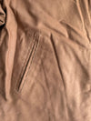 Veste Harrington crop matelassé en toile design streetwear y2k hip-hop fait main taille M n•454