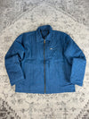 Veste Harrington crop matelassé en toile design streetwear y2k hip-hop fait main taille M n•455