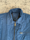 Veste Harrington crop matelassé en toile design streetwear y2k hip-hop fait main taille M n•455