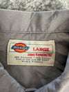 Chemise Dickies large baggy design streetwear y2k hip-hop fait main taille L n•458