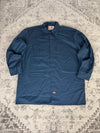 Chemise Dickies à manches courtes large baggy design streetwear y2k hip-hop fait main taille L n•459
