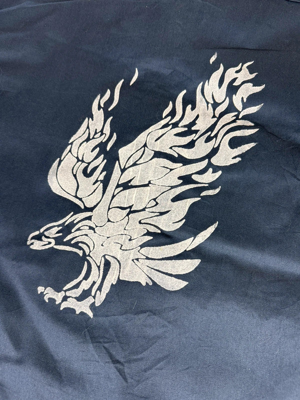 Chemise Dickies à manches courtes large baggy design streetwear y2k hip-hop fait main taille L n•459