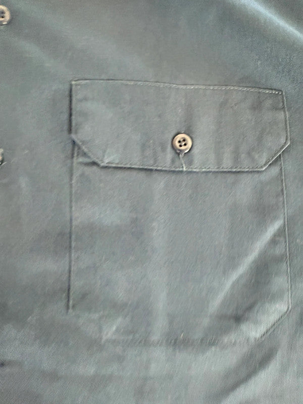 Chemise Dickies à manches courtes large baggy design streetwear y2k hip-hop fait main taille L n•459