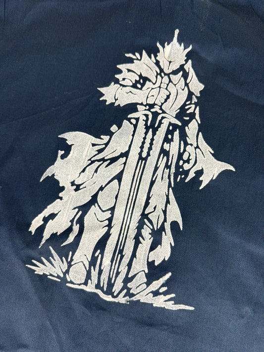 Chemise Dickies large baggy design streetwear y2k hip-hop fait main taille XL n•460