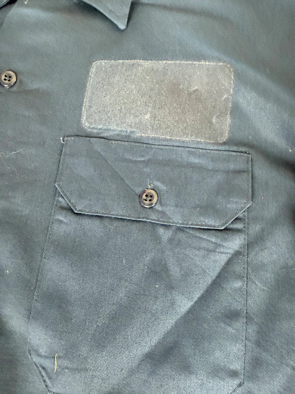 Chemise Dickies large baggy design streetwear y2k hip-hop fait main taille XL n•460