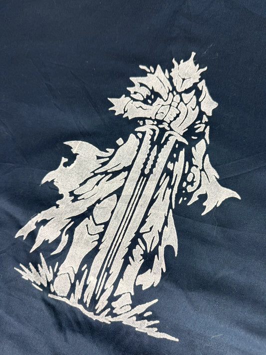 Chemise Dickies à manches courtes large baggy design streetwear y2k hip-hop fait main taille L n•461