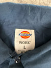 Chemise Dickies à manches courtes large baggy design streetwear y2k hip-hop fait main taille L n•461
