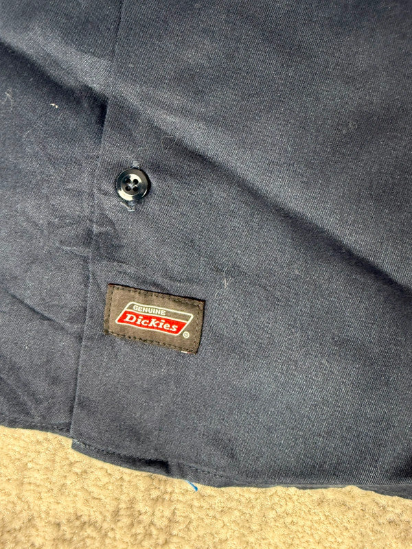 Chemise Dickies large baggy design streetwear y2k hip-hop fait main taille M n•462