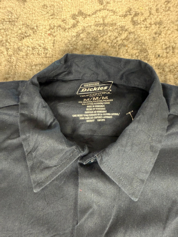 Chemise Dickies large baggy design streetwear y2k hip-hop fait main taille M n•462