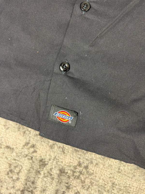 Chemise Dickies manches courtes large baggy design streetwear y2k hip-hop fait main taille XXL n•463