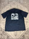 Chemise Dickies manches courtes large baggy design streetwear y2k hip-hop fait main taille XXL n•464