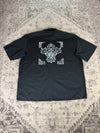 Chemise Dickies manches courtes large baggy design streetwear y2k hip-hop fait main taille XXL n•466