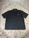 Chemise Dickies manches courtes large baggy design streetwear y2k hip-hop fait main taille XXL n•466