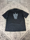 Chemise Dickies manches courtes large baggy design streetwear y2k hip-hop fait main taille XL n•467