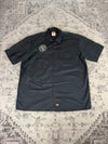 Chemise Dickies manches courtes large baggy design streetwear y2k hip-hop fait main taille XL n•467
