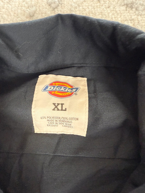 Chemise Dickies manches courtes large baggy design streetwear y2k hip-hop fait main taille XL n•467