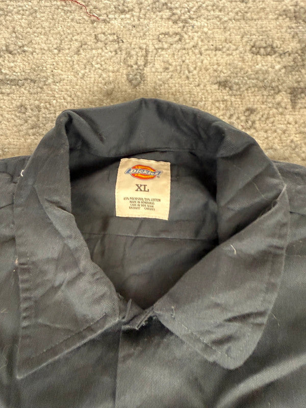 Chemise Dickies manches courtes large baggy design streetwear y2k hip-hop fait main taille XL n•467