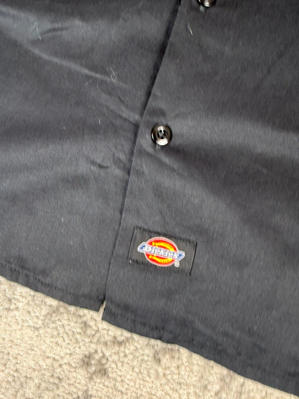 Chemise Dickies manches courtes large baggy design streetwear y2k hip-hop fait main taille XL n•467