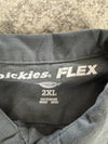 Chemise Dickies large baggy design streetwear y2k hip-hop fait main taille XXL n•468