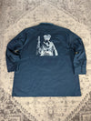 Chemise Dickies large baggy design streetwear y2k hip-hop fait main taille XXL n•469