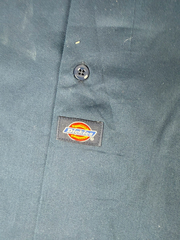 Chemise Dickies large baggy design streetwear y2k hip-hop fait main taille XXL n•469