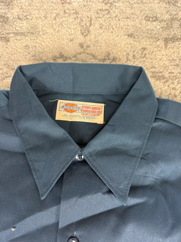 Chemise Dickies large baggy design streetwear y2k hip-hop fait main taille XXL n•469