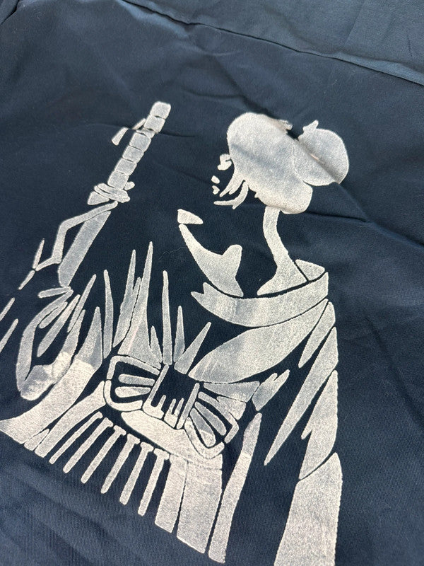 Chemise Dickies large baggy design streetwear y2k hip-hop fait main taille XXL n•469