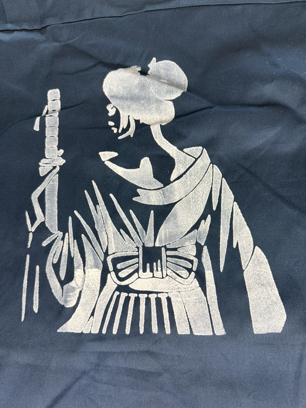 Chemise Dickies large baggy design streetwear y2k hip-hop fait main taille XXL n•469