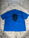 Chemise Dickies manche courte large baggy design streetwear y2k hip-hop fait main taille XXXL n•471