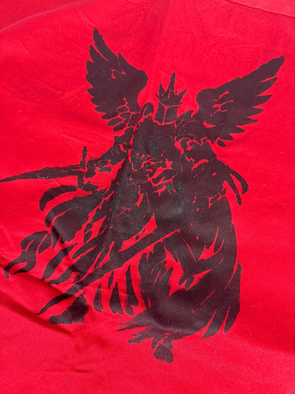 Chemise Dickies à manches courtes large baggy design streetwear y2k hip-hop fait main taille L n•472