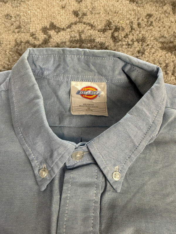 Chemise Dickies large baggy design streetwear y2k hip-hop fait main taille XXL n•474