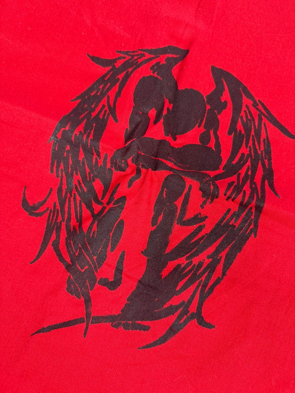 Chemise Dickies à manches courtes large baggy design streetwear y2k hip-hop fait main taille S n•475