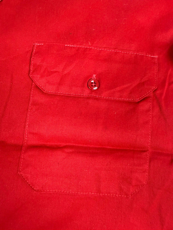 Chemise Dickies à manches courtes large baggy design streetwear y2k hip-hop fait main taille S n•475