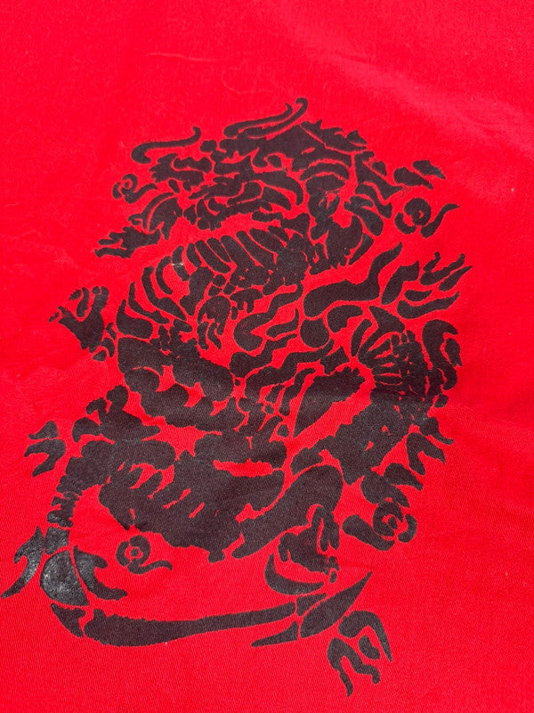 Chemise Dickies manches courtes large baggy design streetwear y2k hip-hop fait main taille XXL n•476