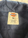 Chemise Dickies à manches courtes large baggy design streetwear y2k hip-hop fait main taille M n•477